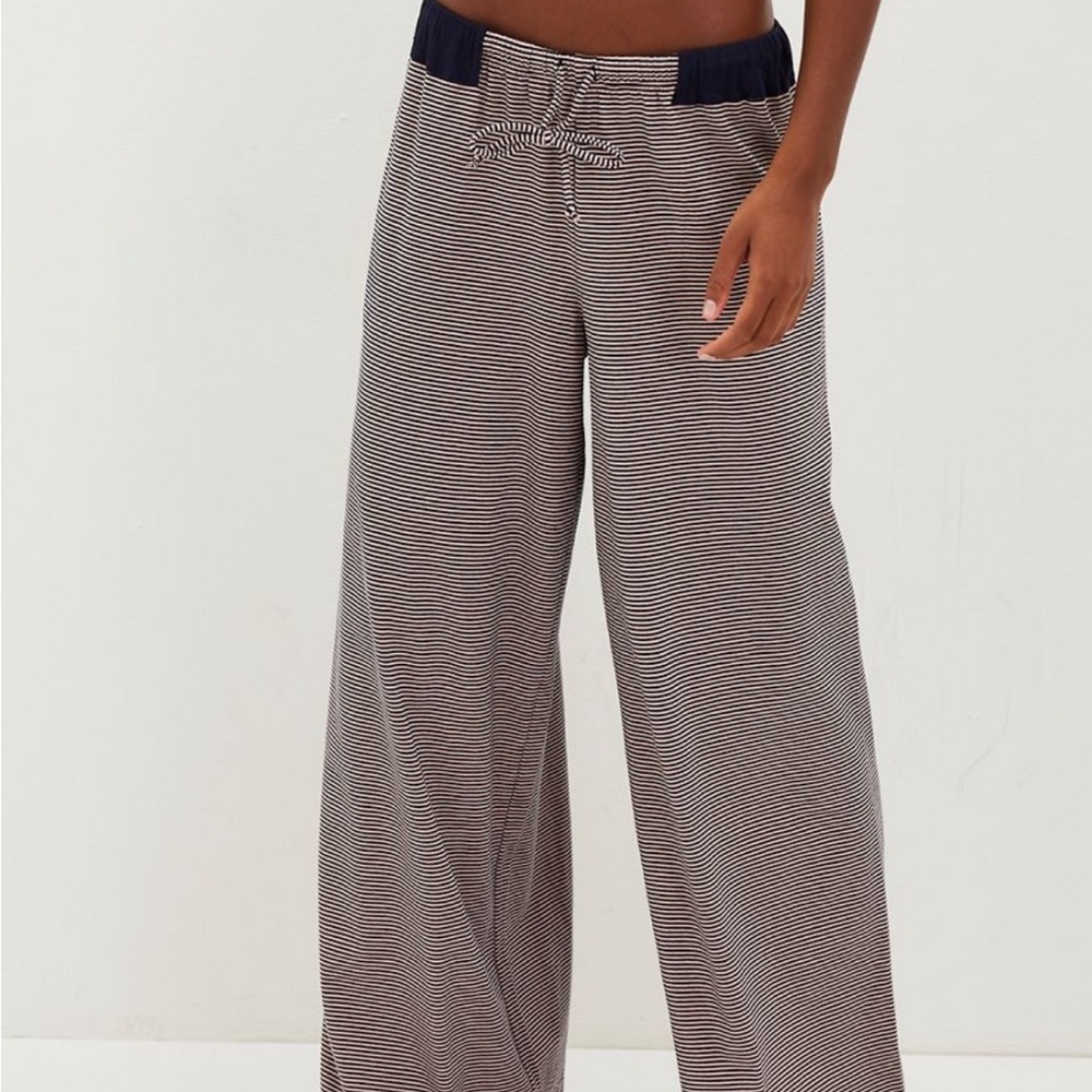 FP Movement by Free People Brown Striped Pants